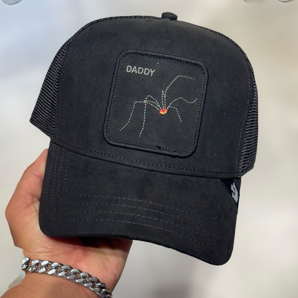 Goorin Brothers THE SUEDE SPIDER trucker hat. NWT SOLD OUT